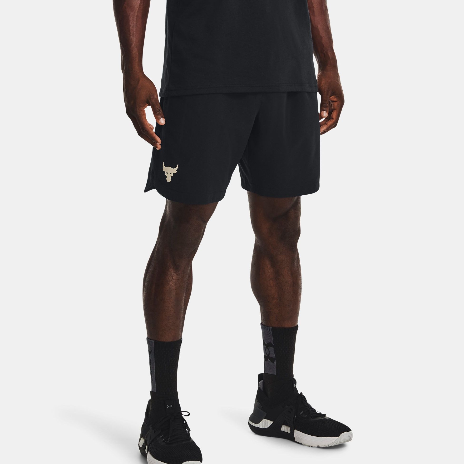 Shorts -  under armour Project Rock Woven Shorts